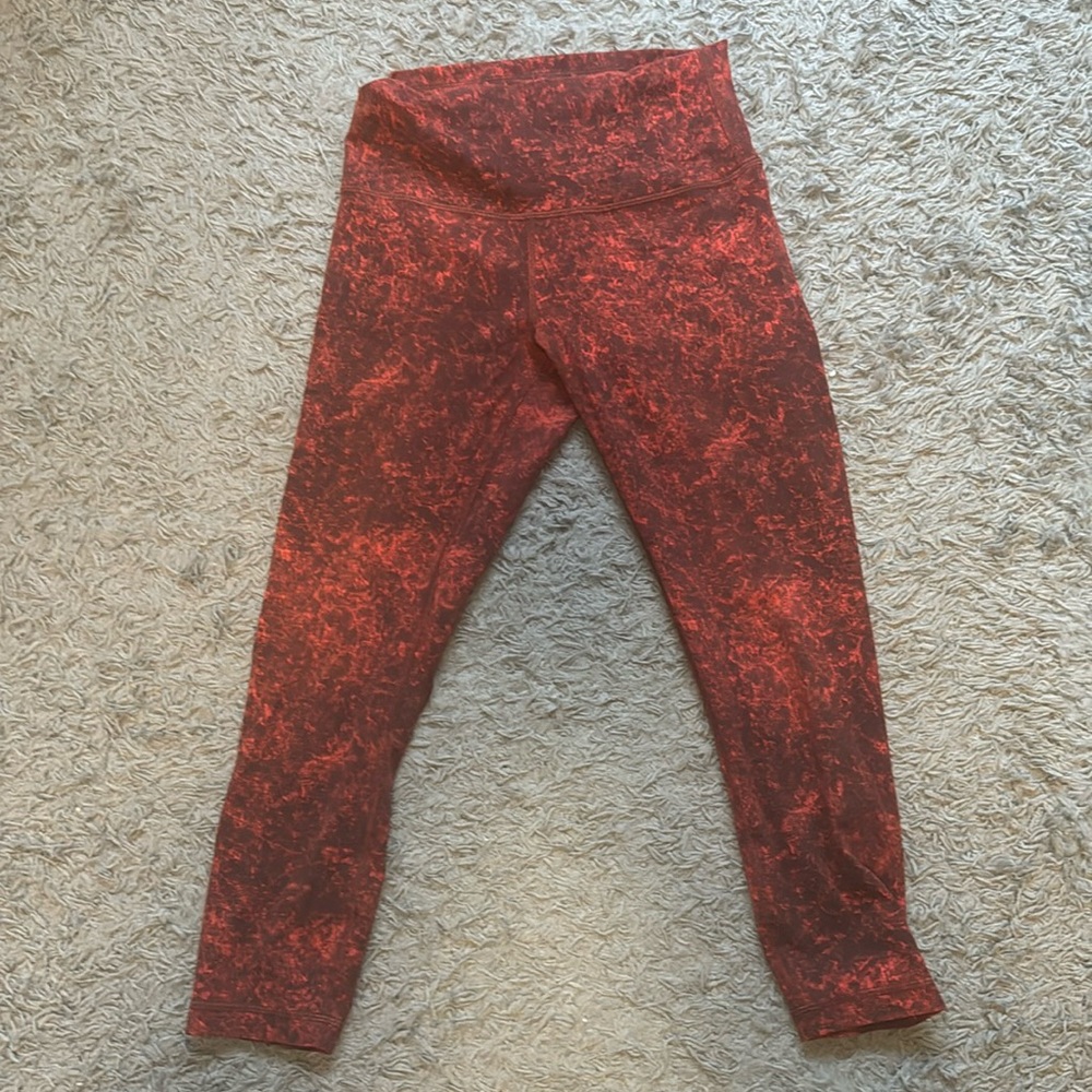 Lululemon patterned leggings